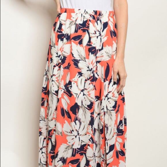 Floral Maxi Skirt - Picture 3 of 8